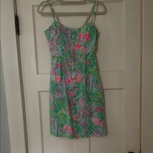 Tropical Lily Pulitzer Sundress
